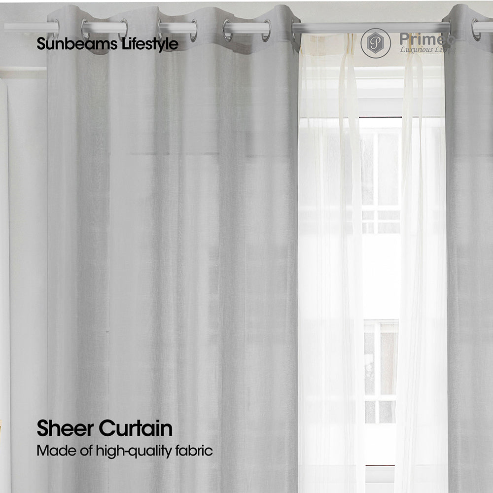 PRIMEO Window Curtain 140x213 cm Polyester