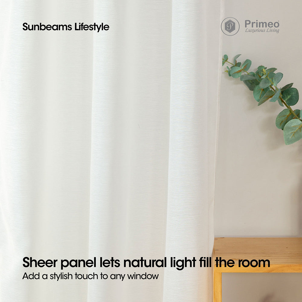 PRIMEO Window Curtain 140x213 cm Polyester