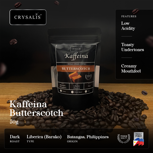 Free CRYSALIS PREMIUM KAFFEINA Coffee Beans 50g