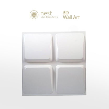 NEST DESIGN LAB 3D Wall-Art Cross 11pcs 300x300x1.0mm