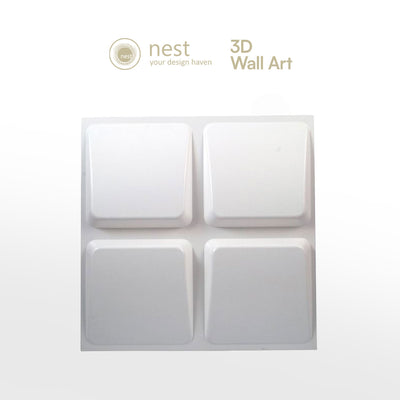 NEST DESIGN LAB 3D Wall-Art Cross 11pcs 300x300x1.0mm