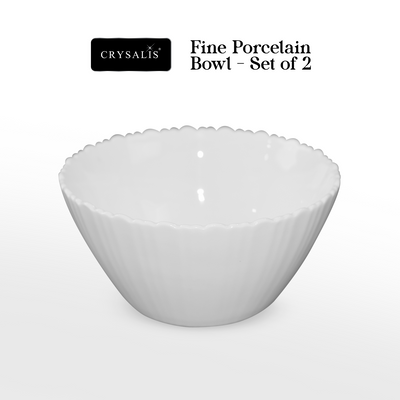 CRYSALIS Dinnerware sets Dinner Bowl | Mug | Salad Plate | Dinner Bowl | Creamer Cup & Sugar Basin | Oval Plate | Teapot | Dinner Plate - Microwavable Oven Safe