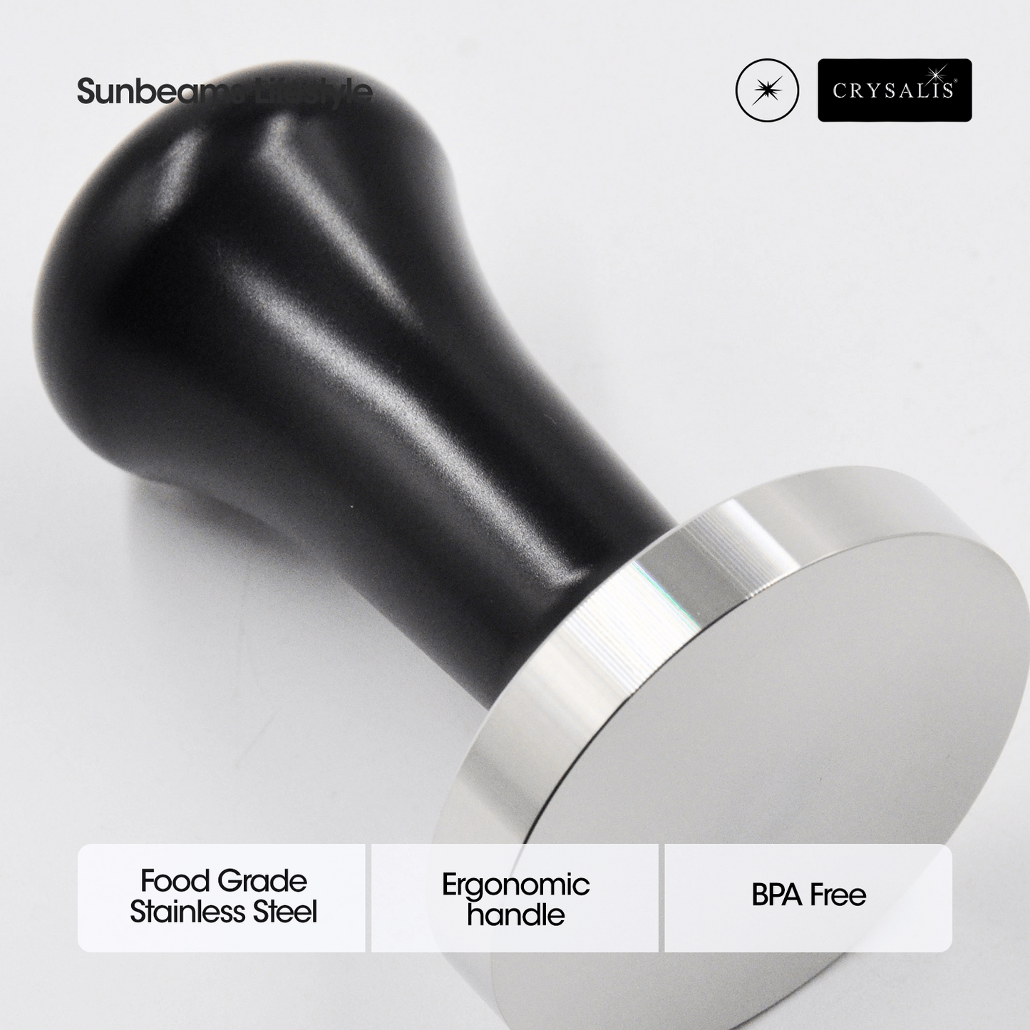 CRYSALIS Premium Coffee Tamper 5.8cm for Nespresso Machine