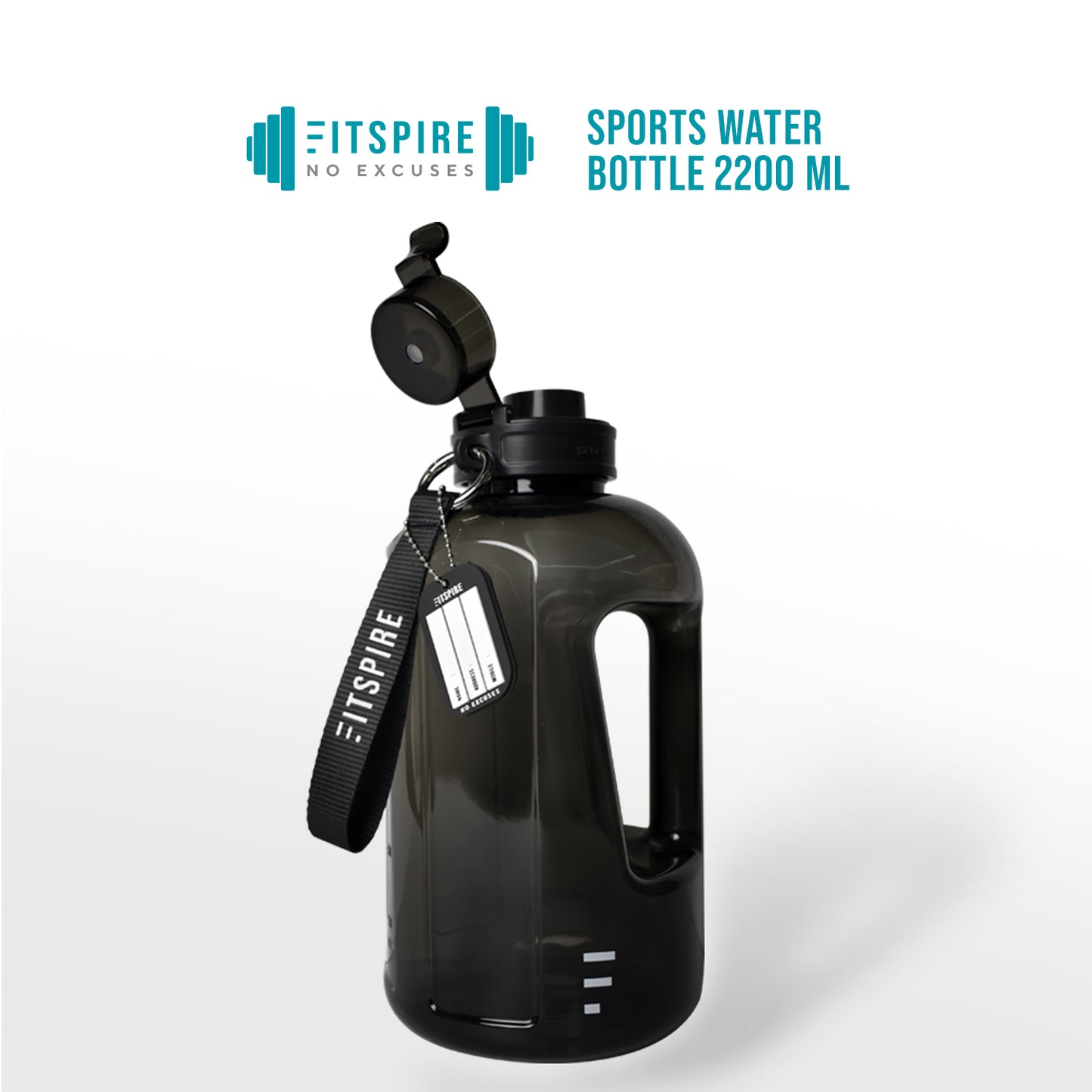 FITSPIRE Premium Sports Water Bottle Fitness