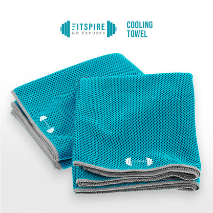 FITSPIRE Microfiber Cooling Towel [Set of 2] PVA