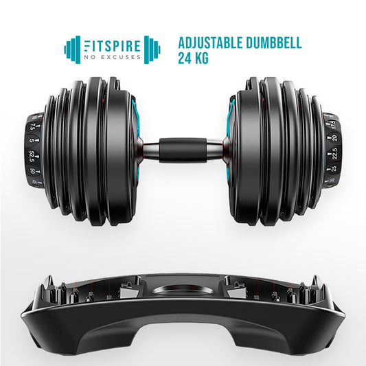 FITSPIRE Adjustable Dumbbell Steel