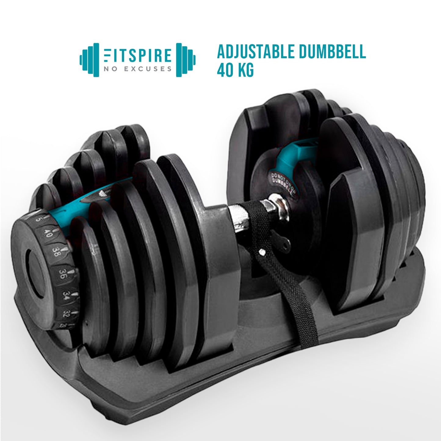 FITSPIRE Adjustable Dumbbell Steel