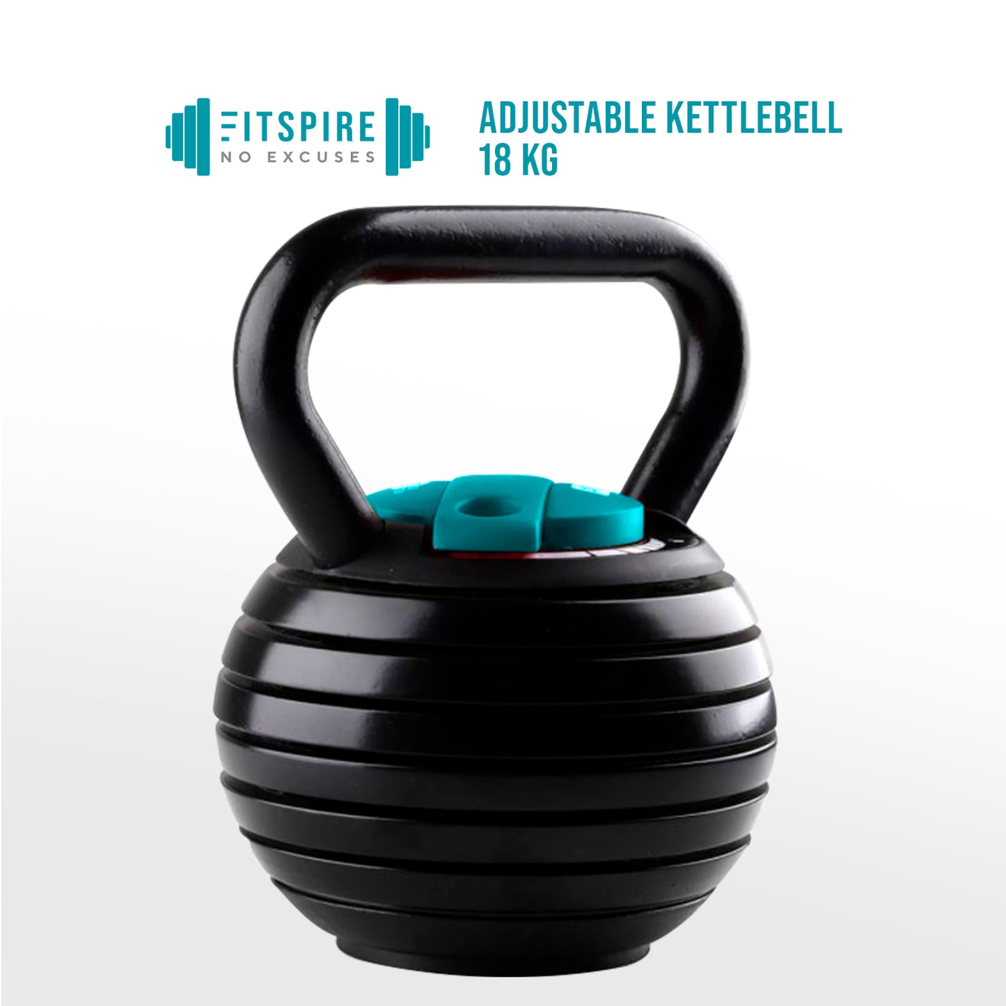 FITSPIRE Adjustable Kettlebell Steel