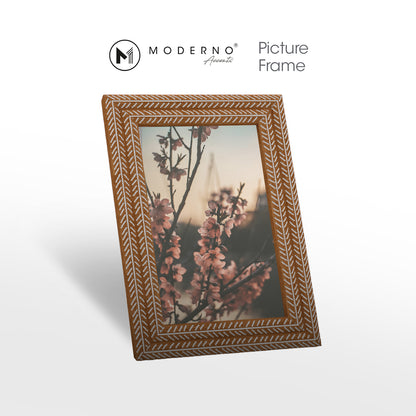 MODERNO Single Picture Frame - Leaf Photo Frame