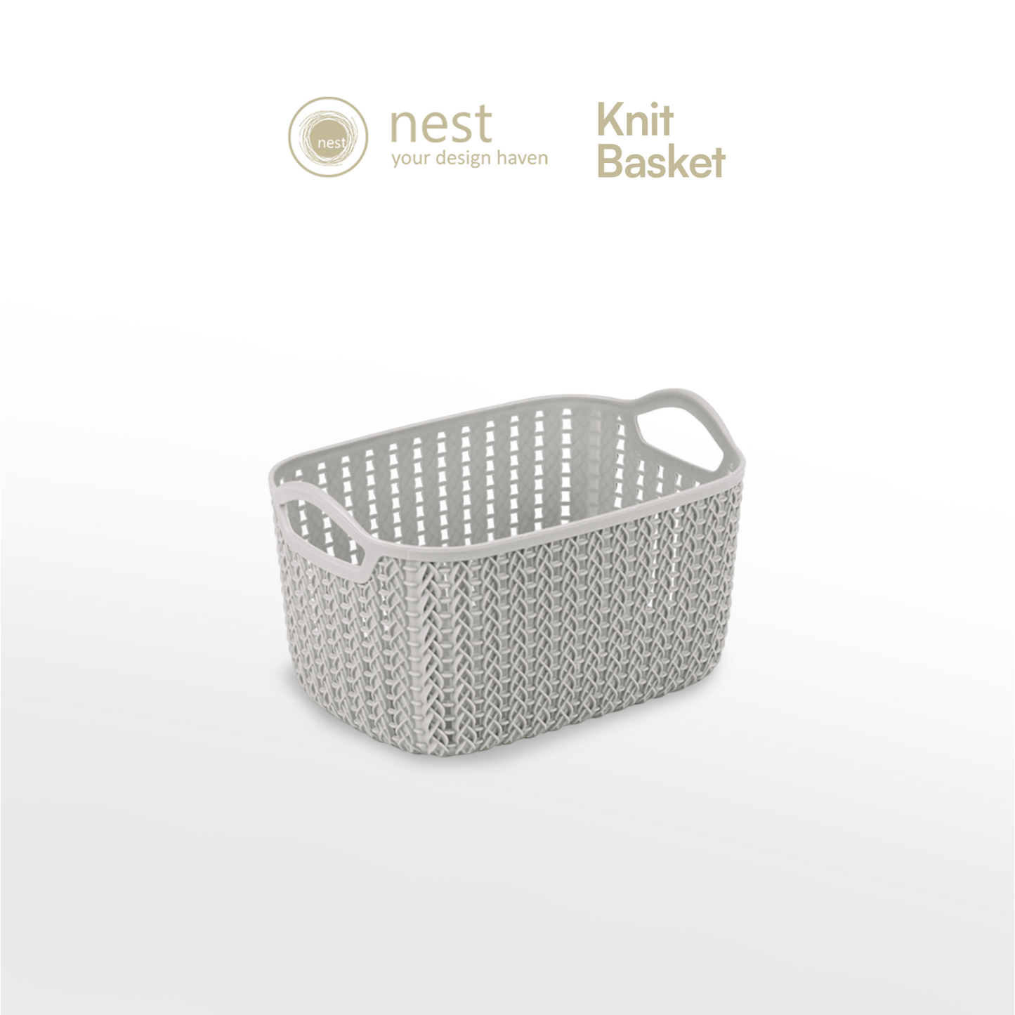 NEST DESIGN LAB Premium Knit Basket Storage Basket