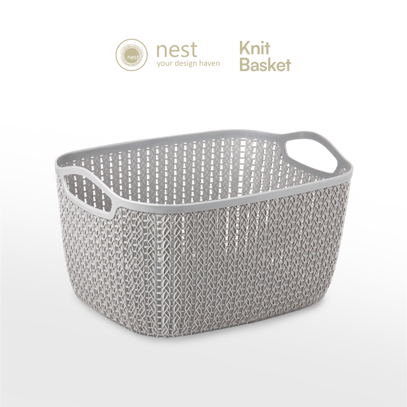 NEST DESIGN LAB Premium Knit Basket Storage Basket