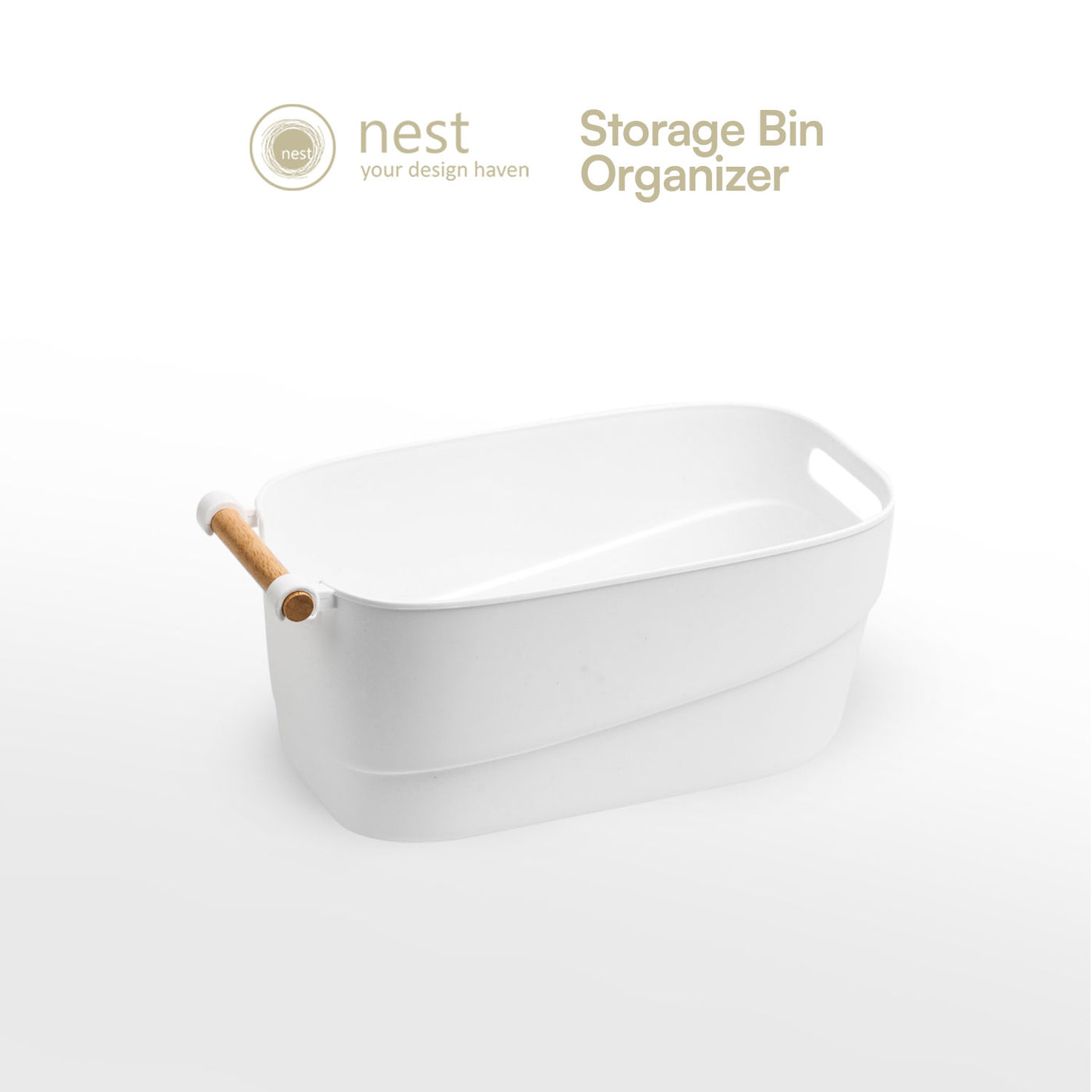 NEST DESIGN LAB Storage Bin Organizer