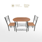 NEST DESIGN LAB Dining Table Set 2 Seater - Wenge