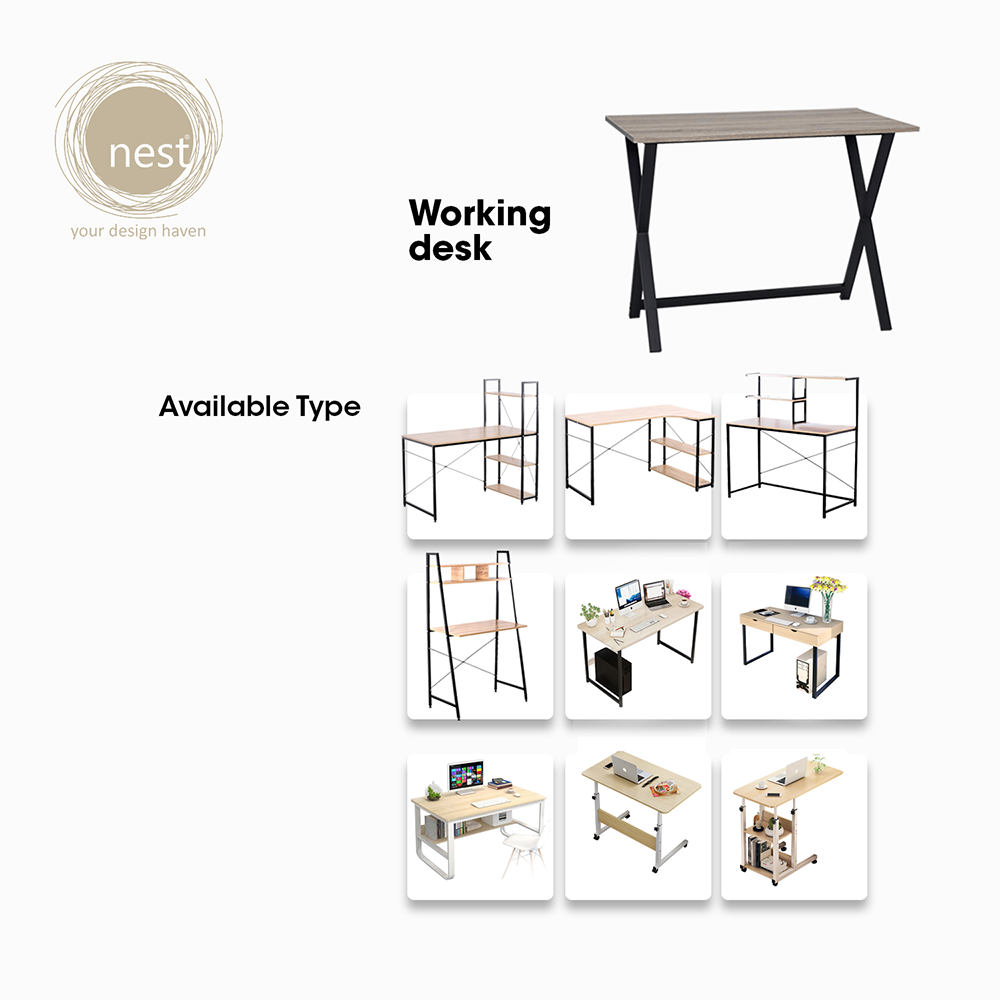 NEST DESIGN LAB Lab Working Desk Table Stand