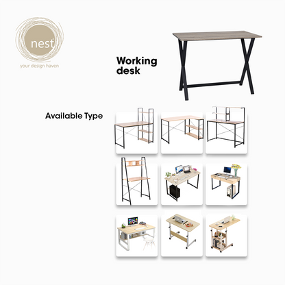 NEST DESIGN LAB Lab Working Desk Table Stand