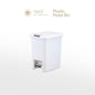 NEST DESIGN LAB Premium Pedal Bin Plastic