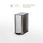 NEST DESIGN LAB Pedal Bin with Free 120pcs Disposable Trash Bags