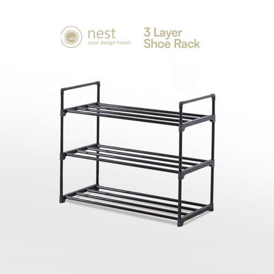 NEST DESIGN LAB Shoe Rack 3 Layers