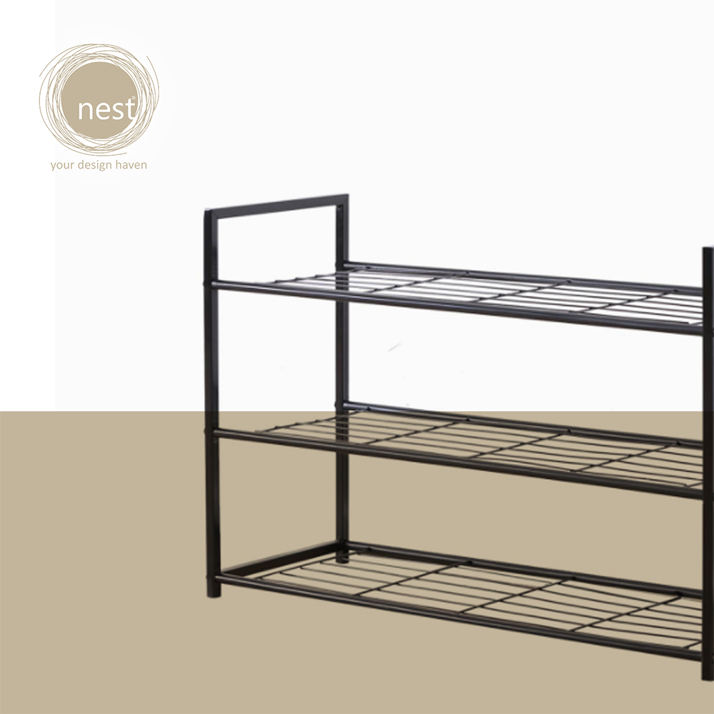 NEST DESIGN LAB Premium 3L Shoe Rack 3 Layer