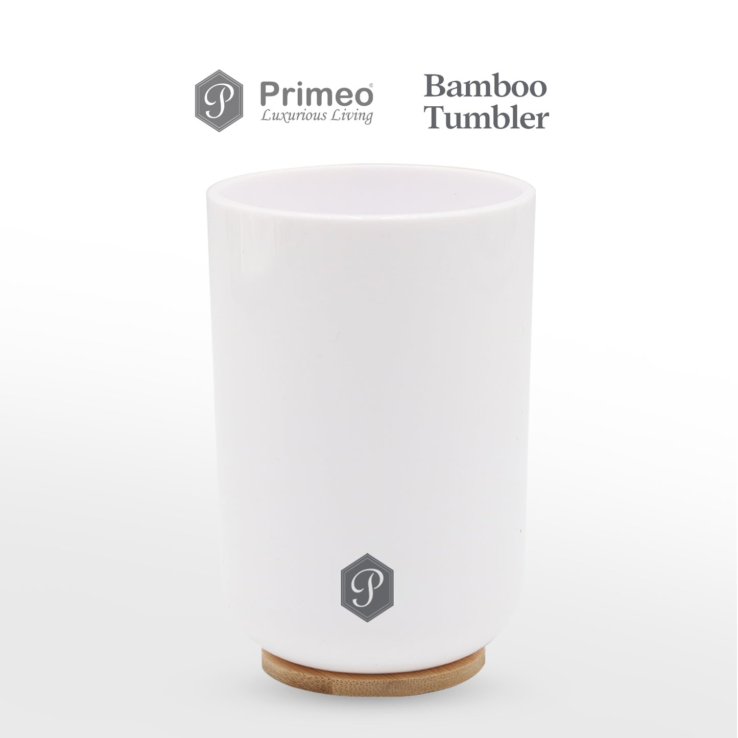 PRIMEO Premium Bamboo Tumbler