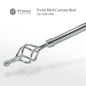 PRIMEO Metal Window Curtain Rod