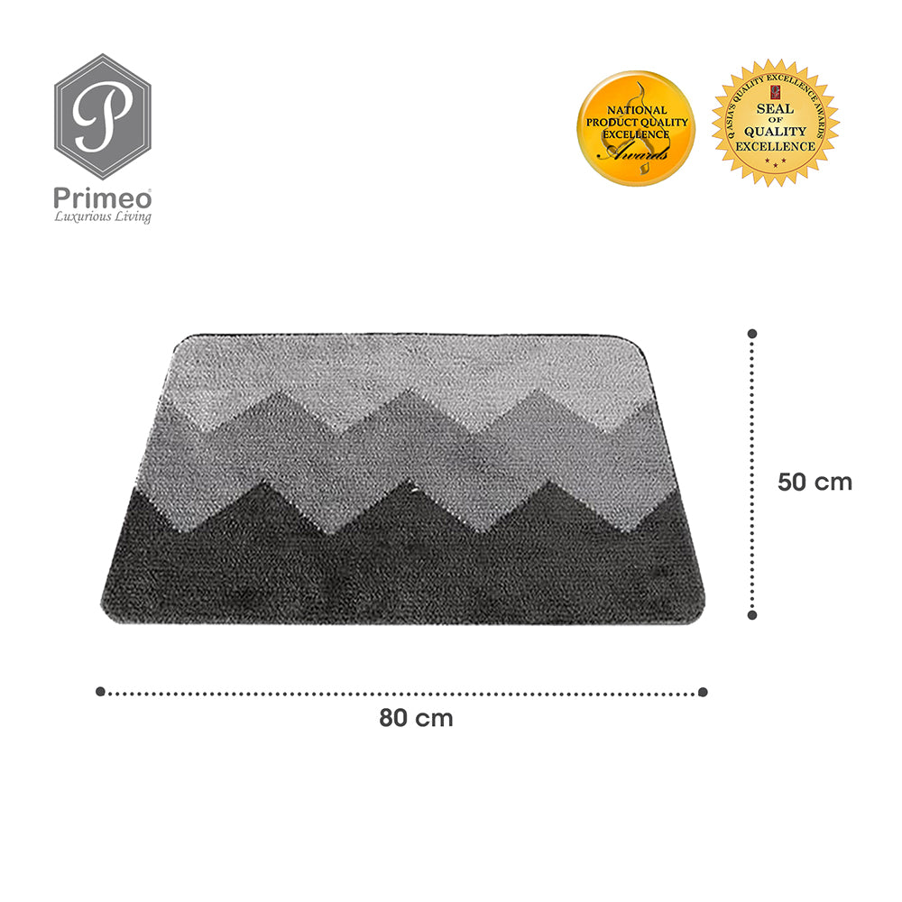 PRIMEO Premium Anti-Slip Microfiber Bath Mat