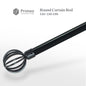 PRIMEO Metal Window Curtain Rod