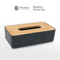 PRIMEO Premium Bamboo Tissue Box