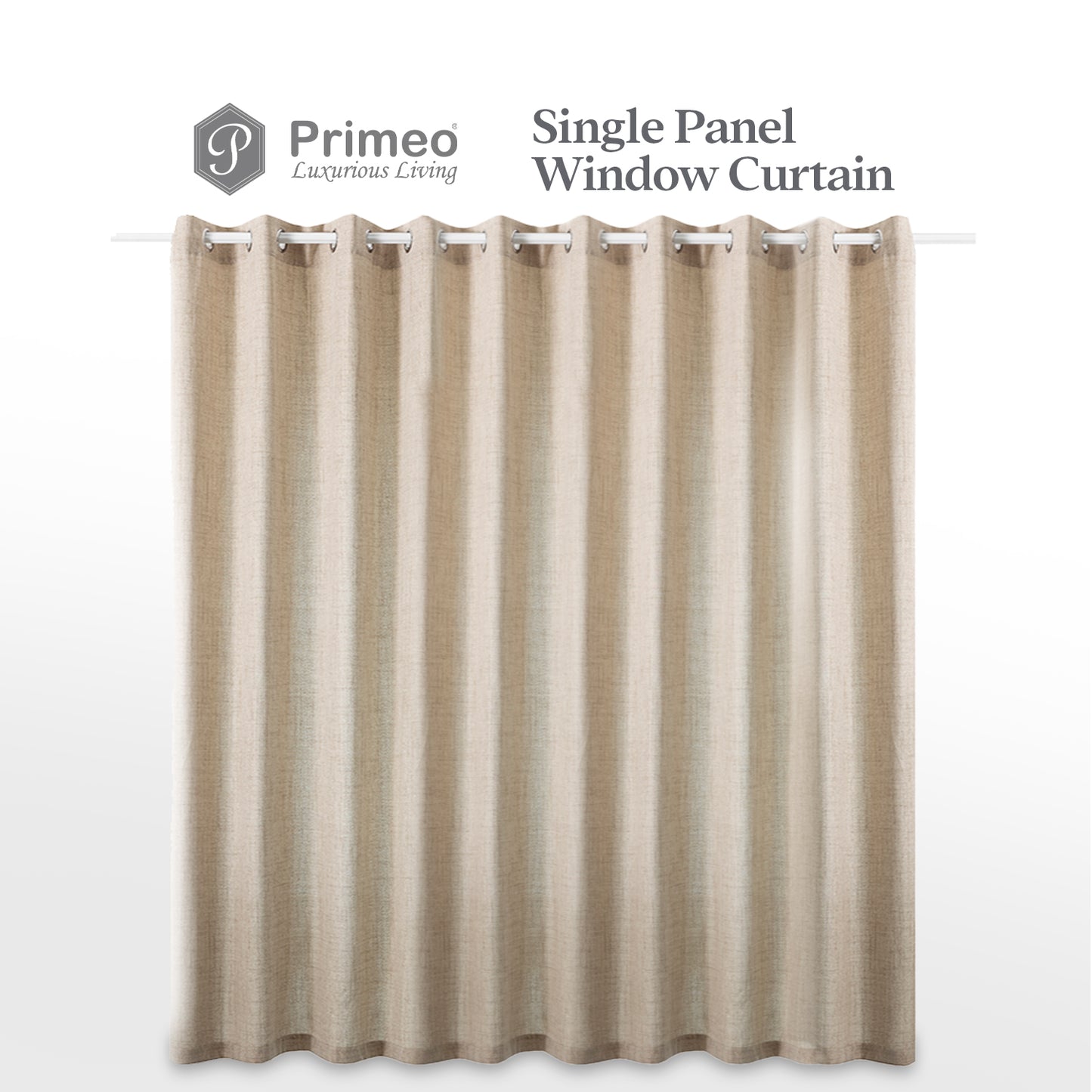 PRIMEO Window Curtain 140x213 cm Polyester