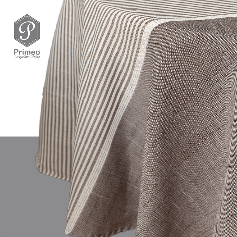 PRIMEO Premium Yarn Dyed Round Table Cloth