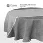 PRIMEO Premium Yarn Dyed Round Table Cloth