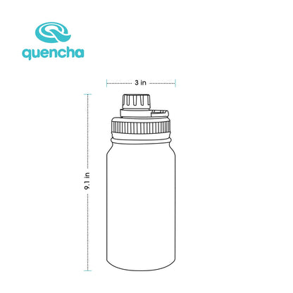 QUENCHA 19oz & 37oz Insulated Tumbler with Strap and Silicone Boot