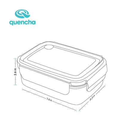 QUENCHA 800ml Stainless Steel Insulated Lunch Box