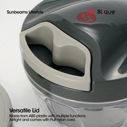 SLIQUE Premium Anti-Slip Base Mini Chopper w/ Extra Blade 400ml | 0.4L