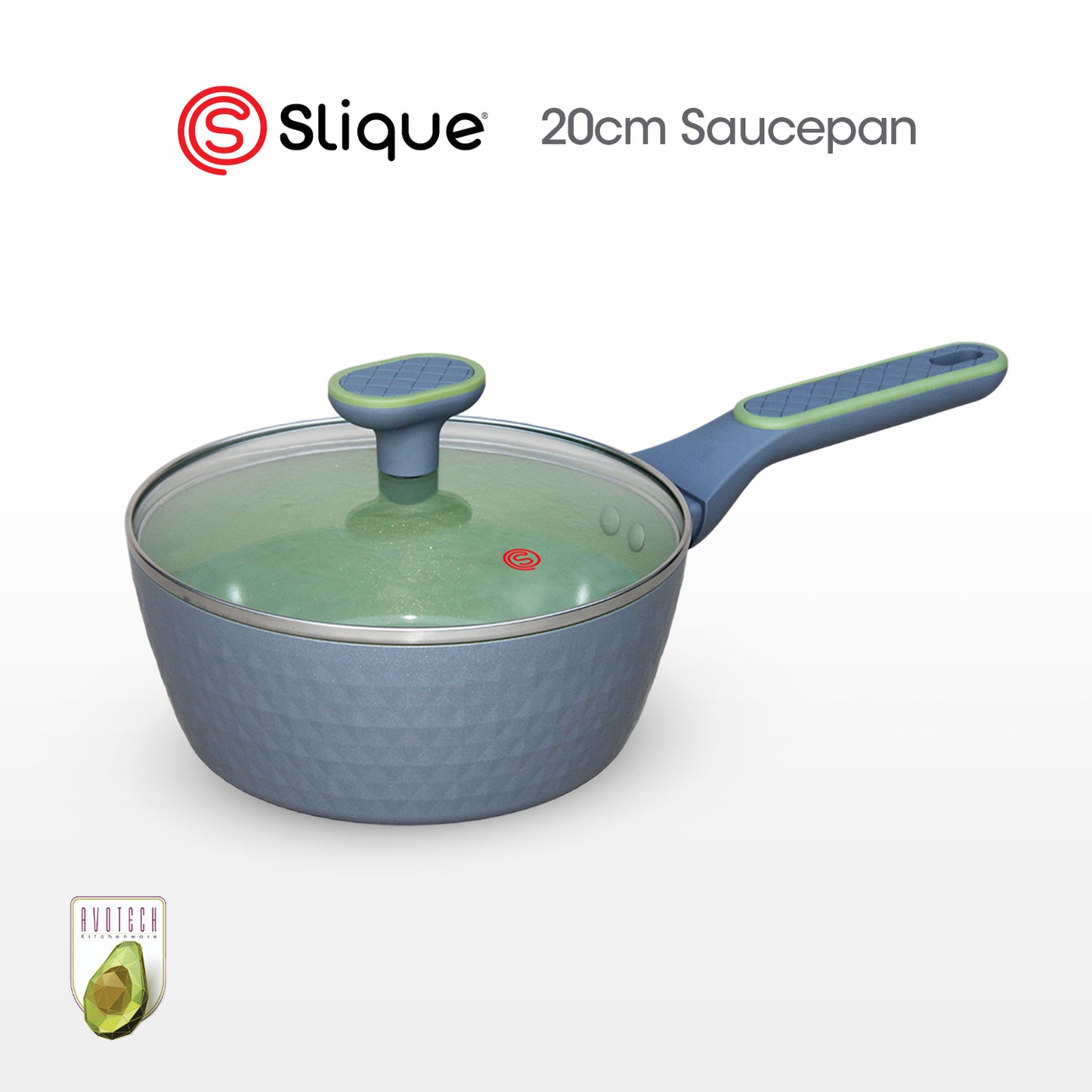 SLIQUE PREMIUM Ceramic Saucepan 20cm Avotech Collection