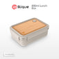 SLIQUE Lunch box w/PP Spork Included | Compartment 800ml BPA Free