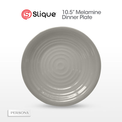 SLIQUE Premium Melamine Dinner Plate, Serving Plate, Dessert Plate, Bowl, Serving Bowl, Deep Bowl, Sauce Dish, Tumbler, Rice Spoon, Soup Ladle - Persona Collection