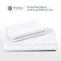 PRIMEO Premium Full Bedsheet with 2 Pillow Case Set