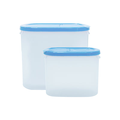 OSH Oval Food Container 2-Piece Set 18.10x18.5x8.5cm