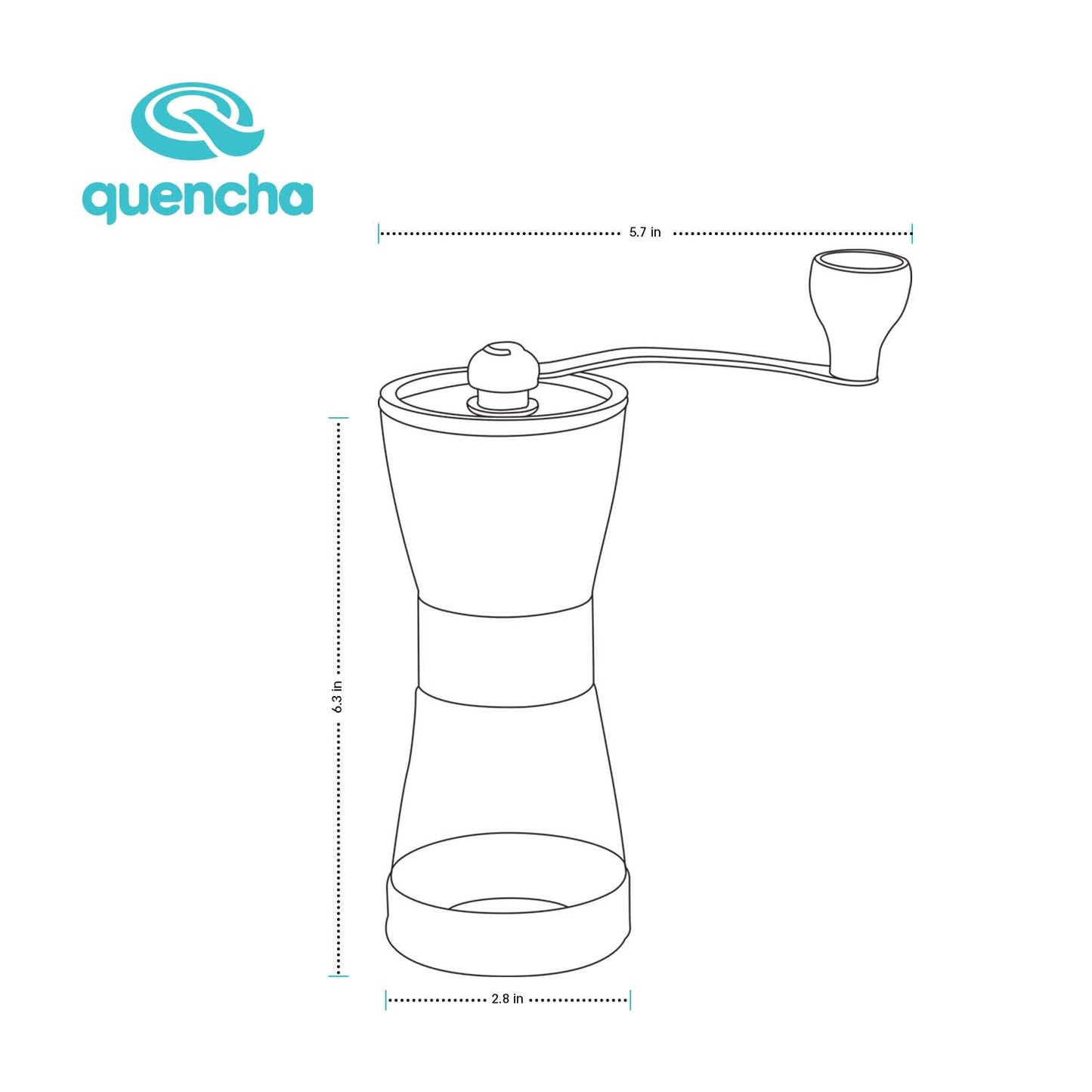 Quencha 150g Coffee Grinder