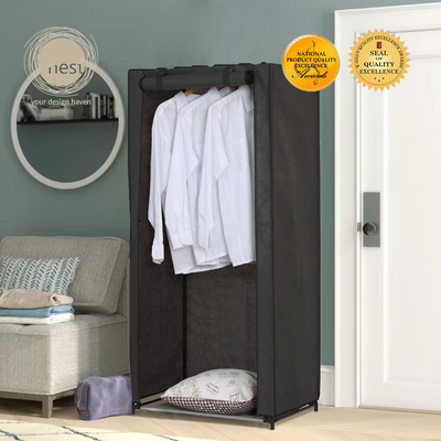 NEST DESIGN LAB Portable Wardrobe Clothes Storage