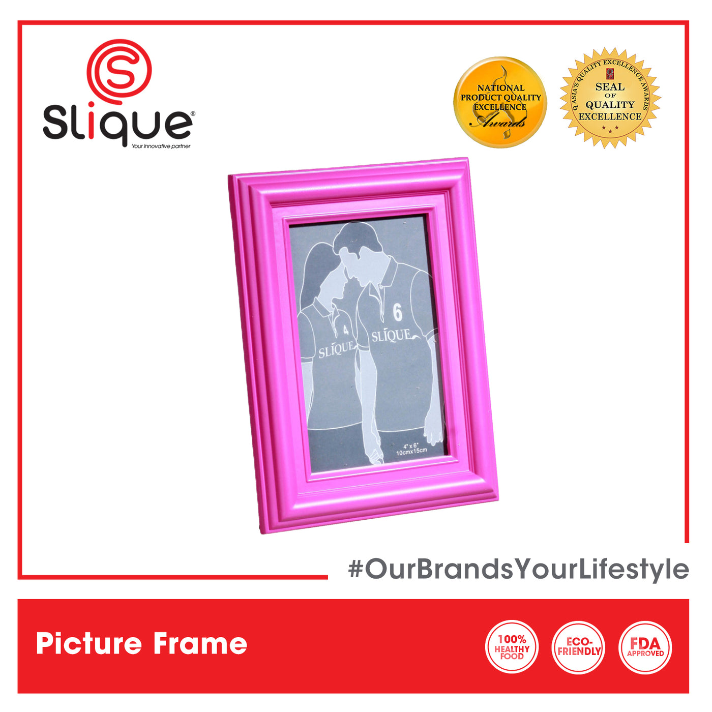 SLIQUE Premium Picture Frame 5x7 inches Photo Frame