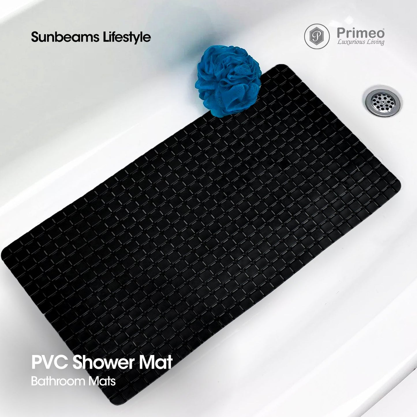 PRIMEO Premium PVC Mat Bathroom Mat