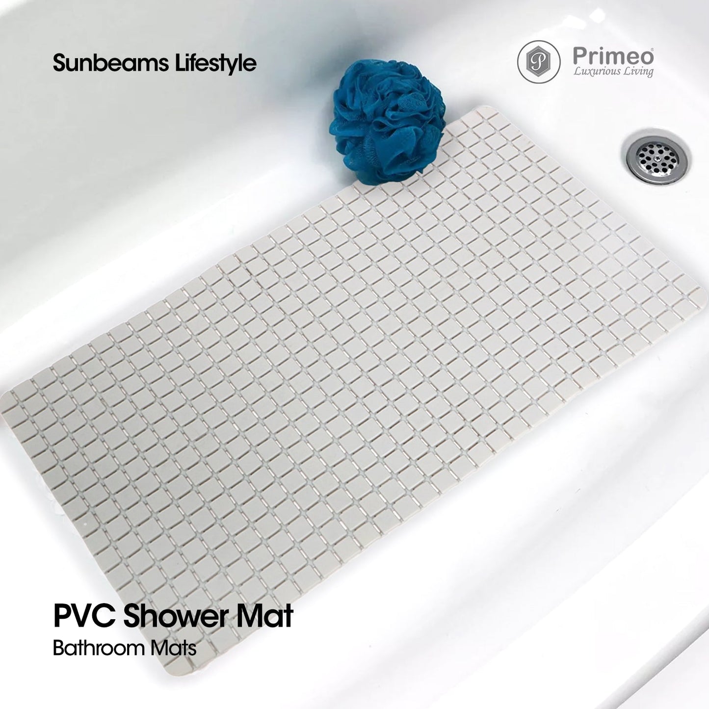 PRIMEO Premium PVC Mat Bathroom Mat