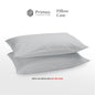 PRIMEO Premium 2 Pillow Case Set Standard Size 100% Cotton