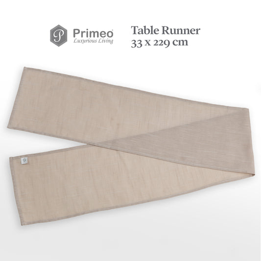 PRIMEO Premium Yarn Dyed Table Runner