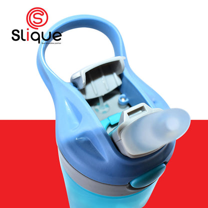 SLIQUE PP Sports Water Bottle BPA Free Set of 3 500ml | 0.5L (Boy)