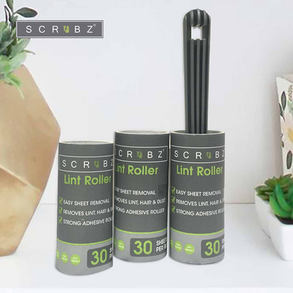 SCRUBZ Premium Lint Roller Set of 3