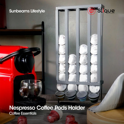 SLIQUE Premium Nespresso Compatible 40 Piece Coffee Pod Stand