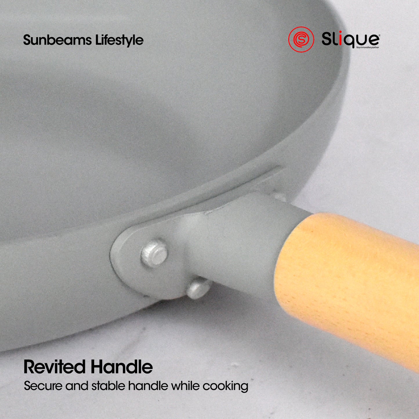 SLIQUE Premium Fry Pan 20/22/24/26/28cm Minimal Collection